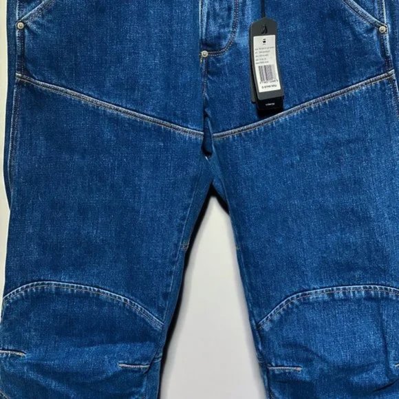 G-STAR RAW MENS TUNNEL DENIM JEANS MEDIUM AGED - Picture 2 of 3